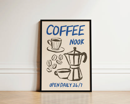 Coffee Nook Wall Art Print