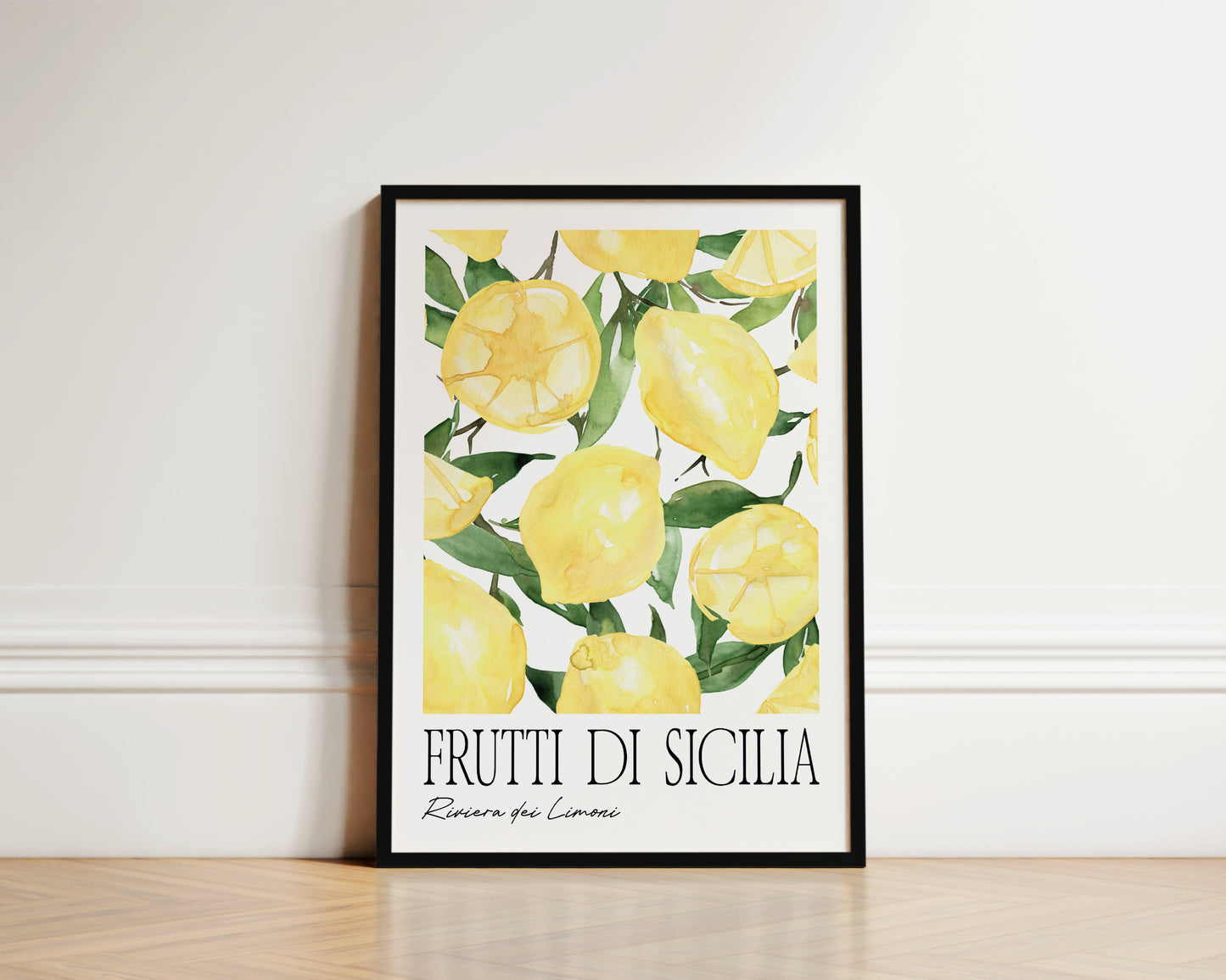 Frutti Di Sicillia Lemon Art Print