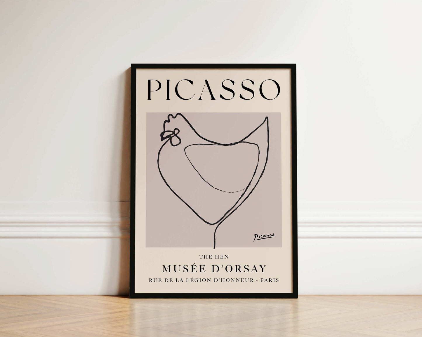 Picasso The Hen Art Print