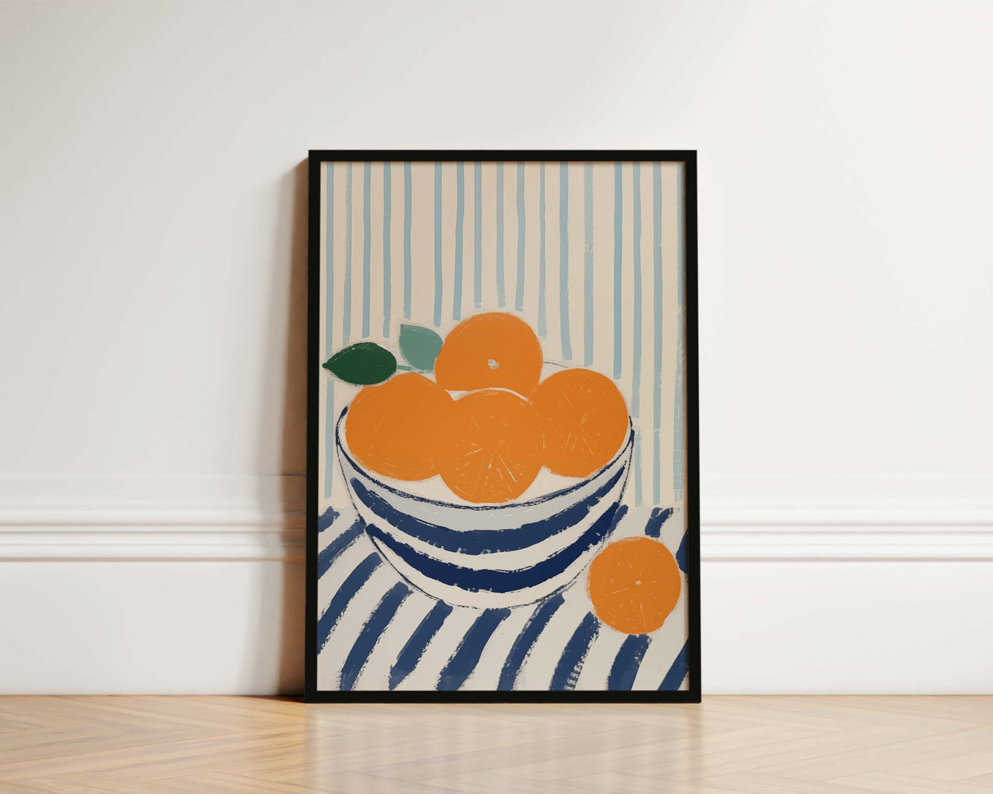 Bowl Of Oranges Print