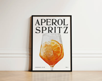Aperol Spritz Wall Art Print