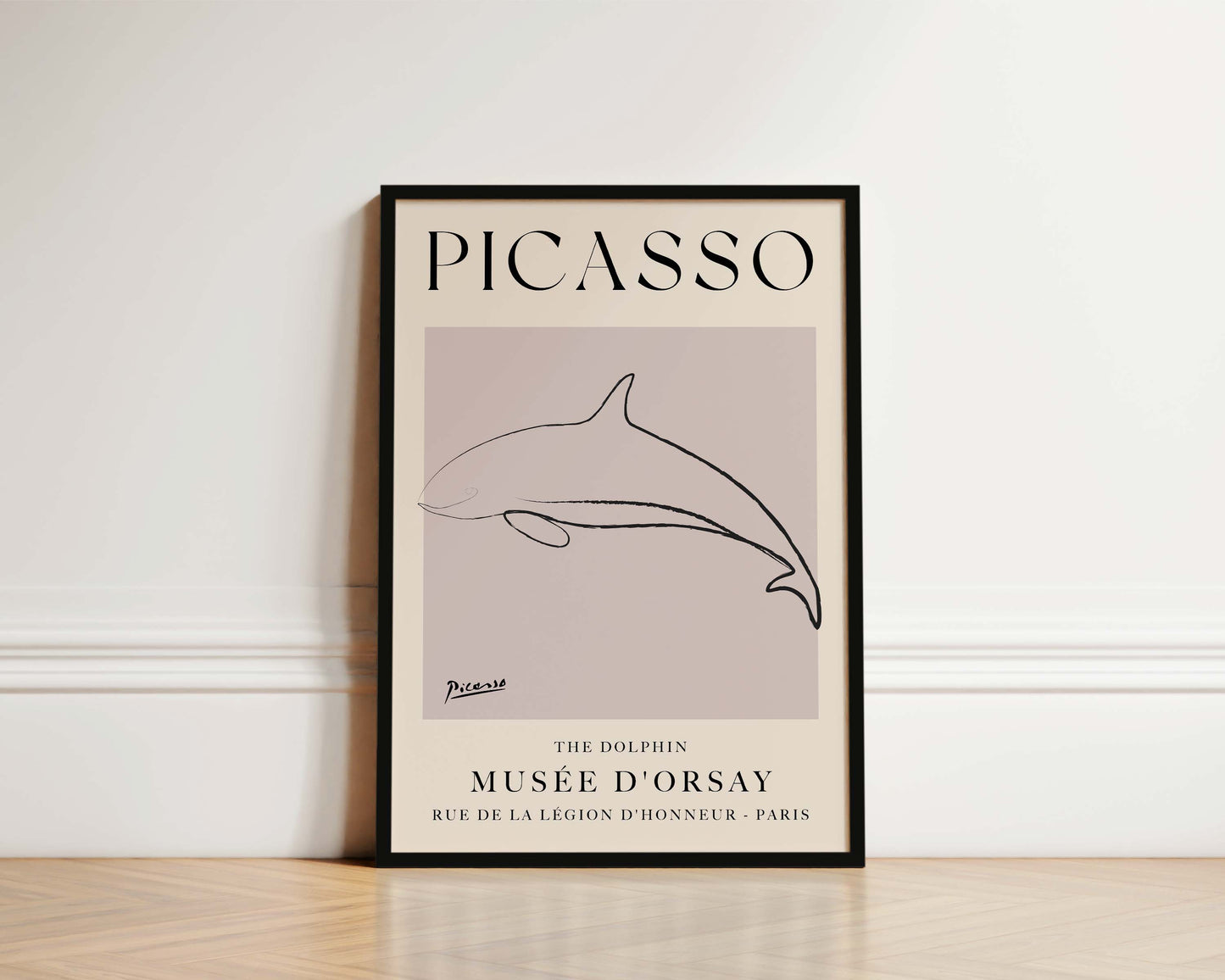 Picasso The Dolphin Art Print