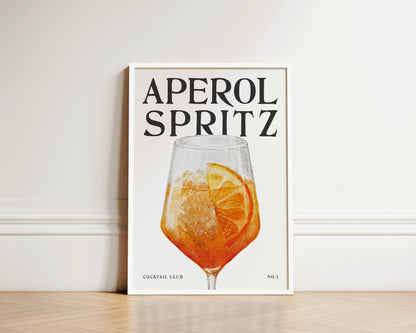 Aperol Spritz Wall Art Print