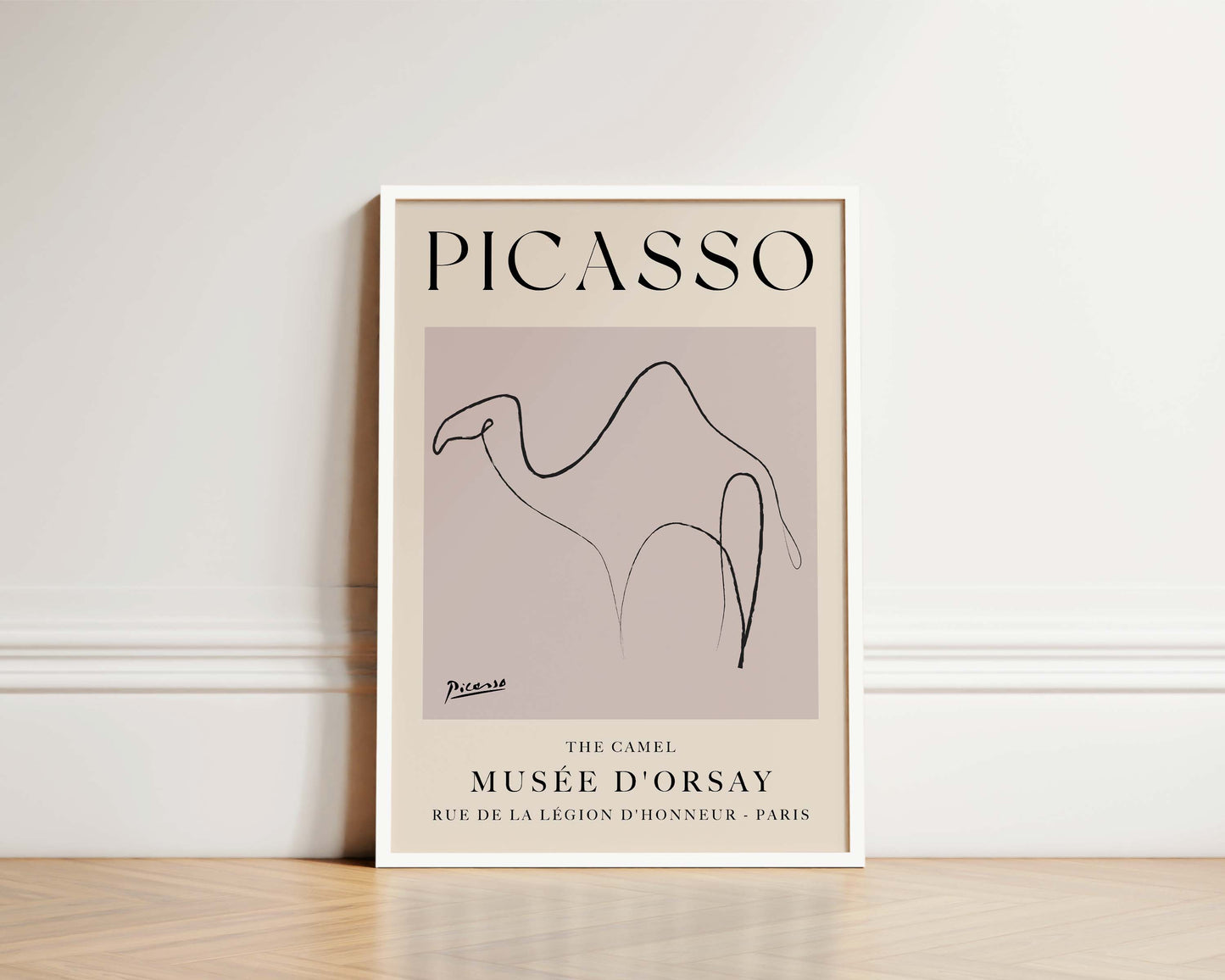 Picasso Camel Art Print