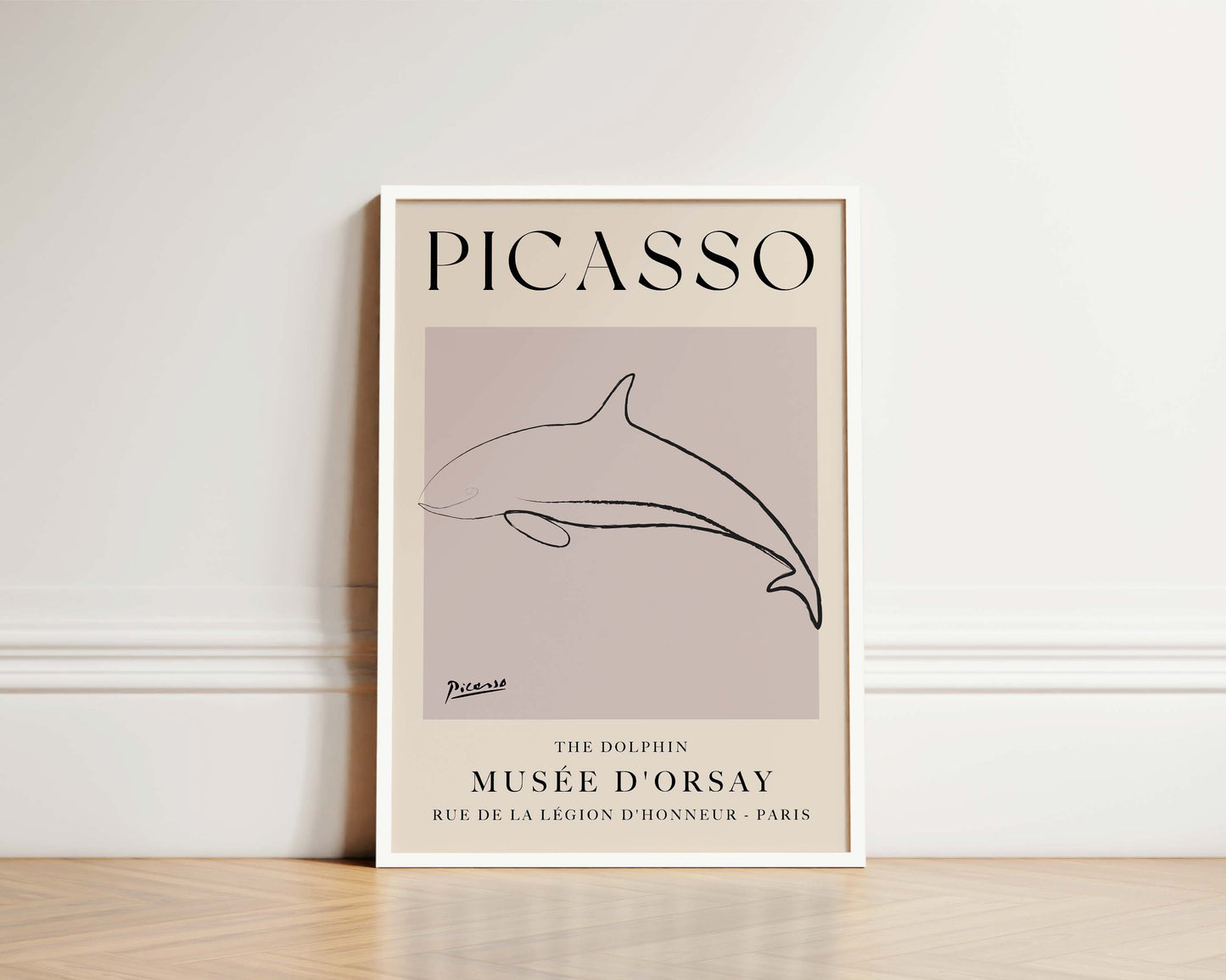 Picasso The Dolphin Art Print