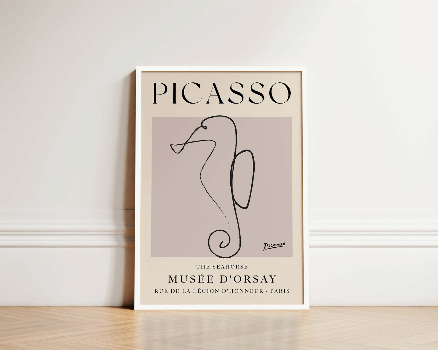 Picasso The Seahorse Art Print