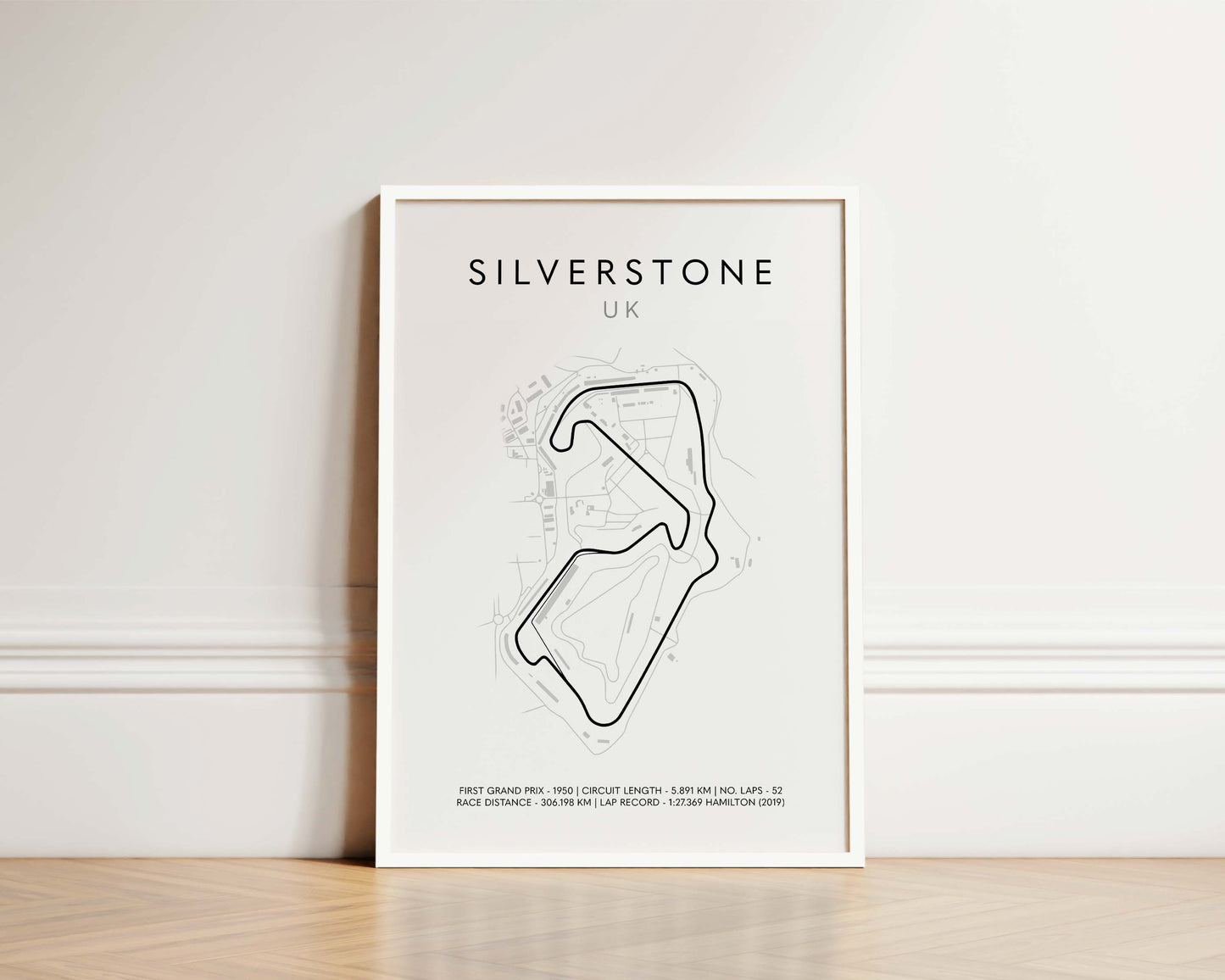 F1 Silverstone British Grand Prix Poster