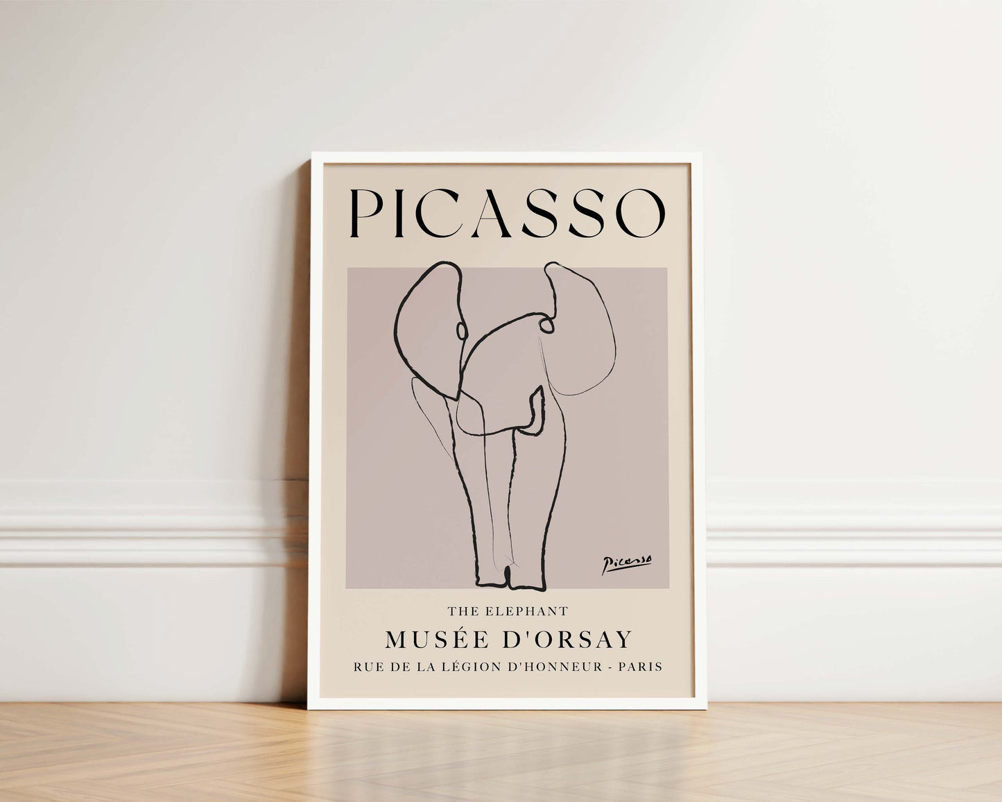 Picasso The Elephant Art Print