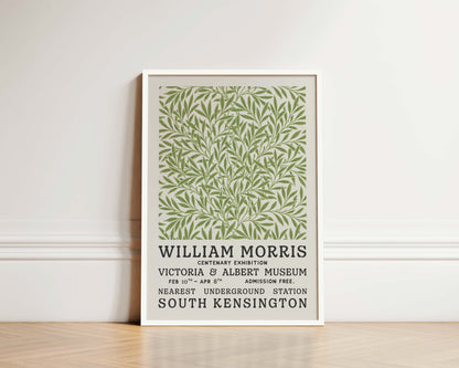 William Morris Green Vines Art Wall Art Print