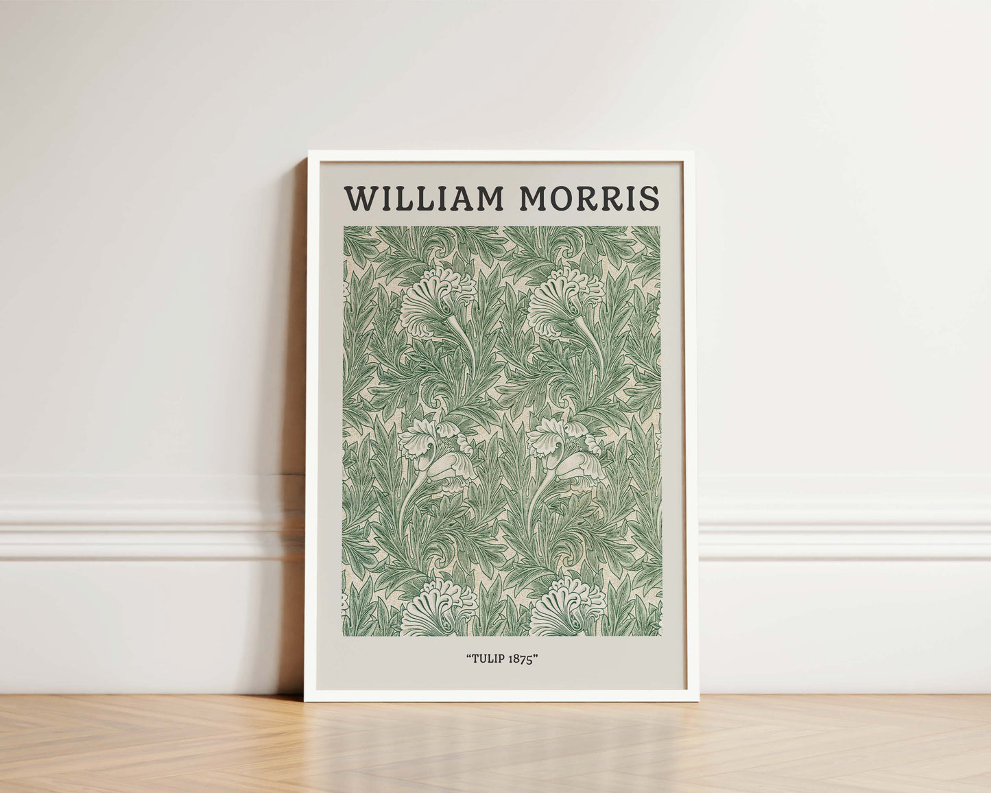 William Morris Tulip 1875 Art Print