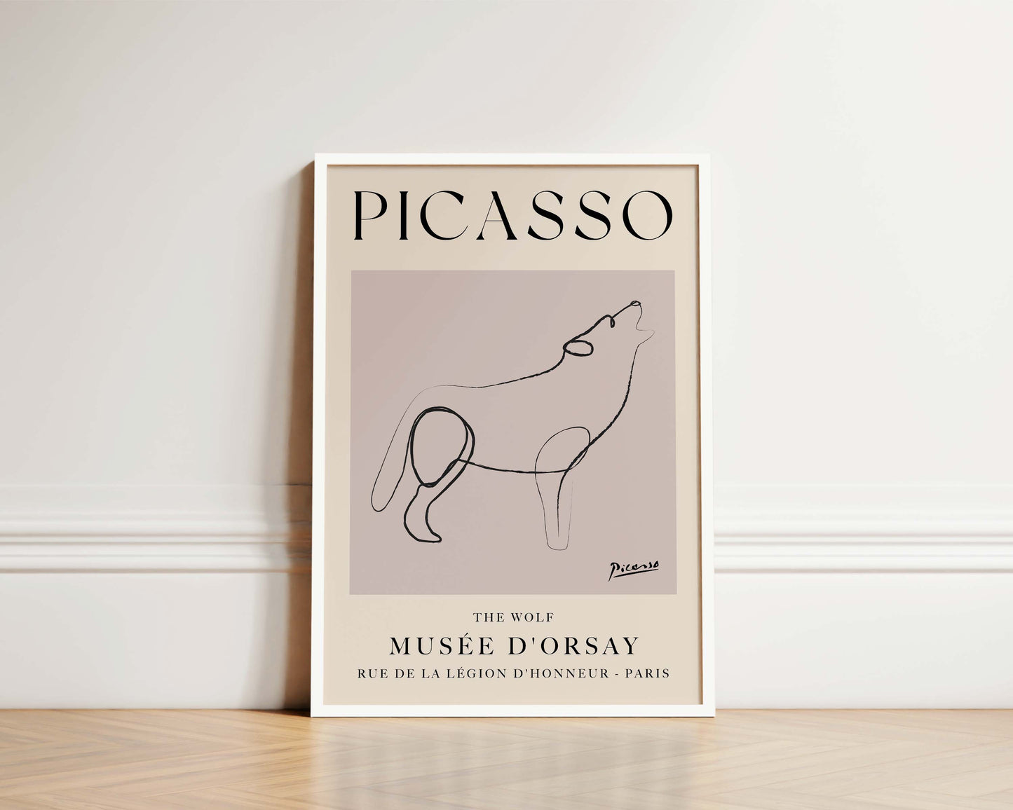 Picasso The Wolf Art Print