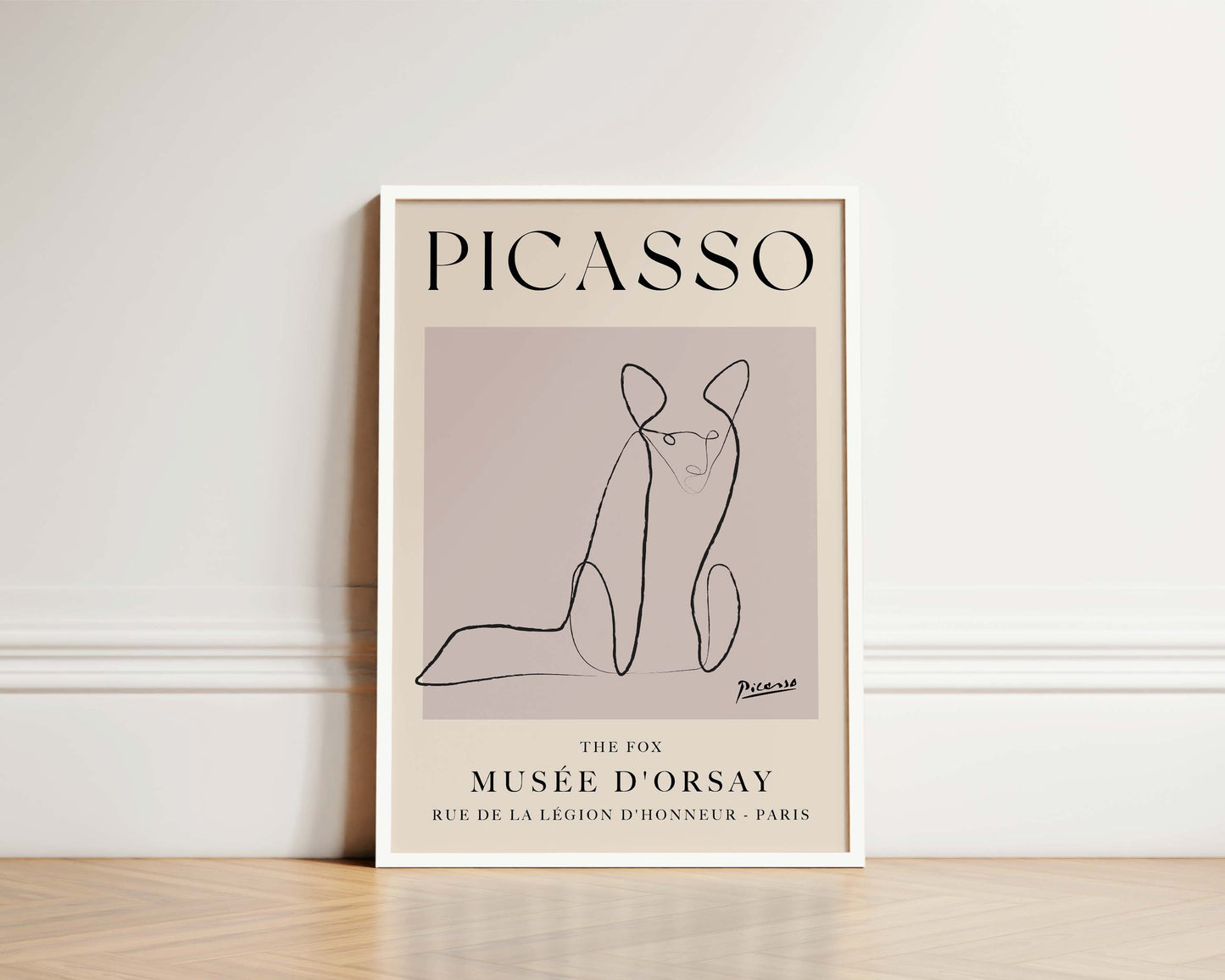 Picasso The Fox Art Print