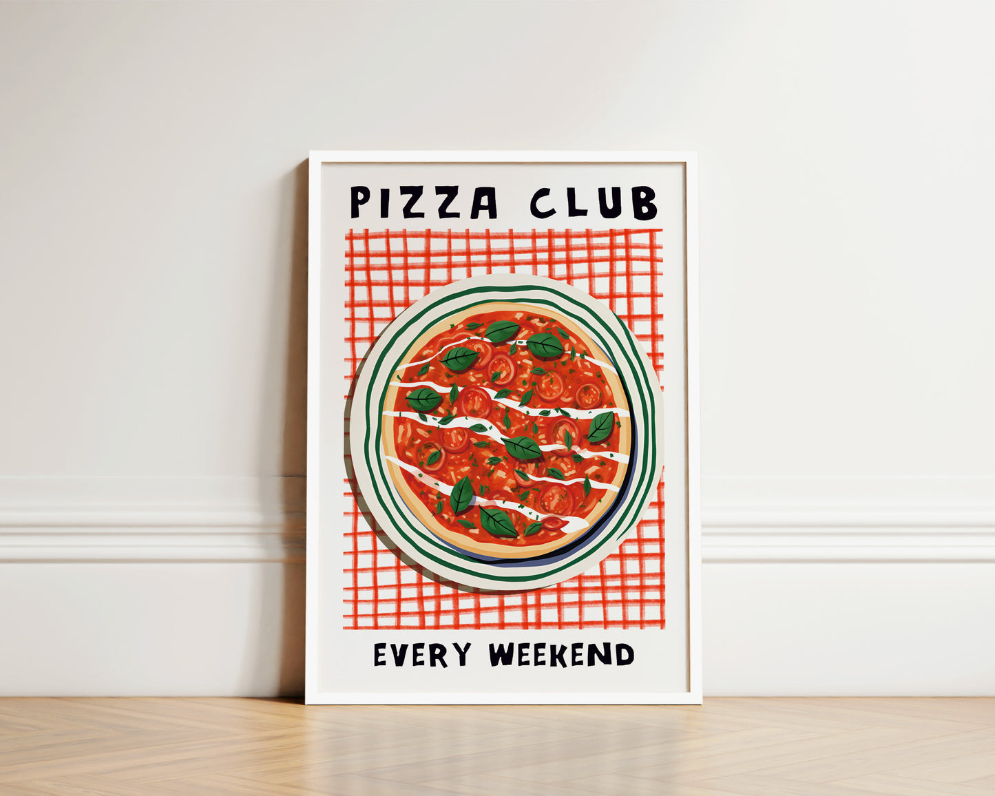 Pizza Club Italy Print