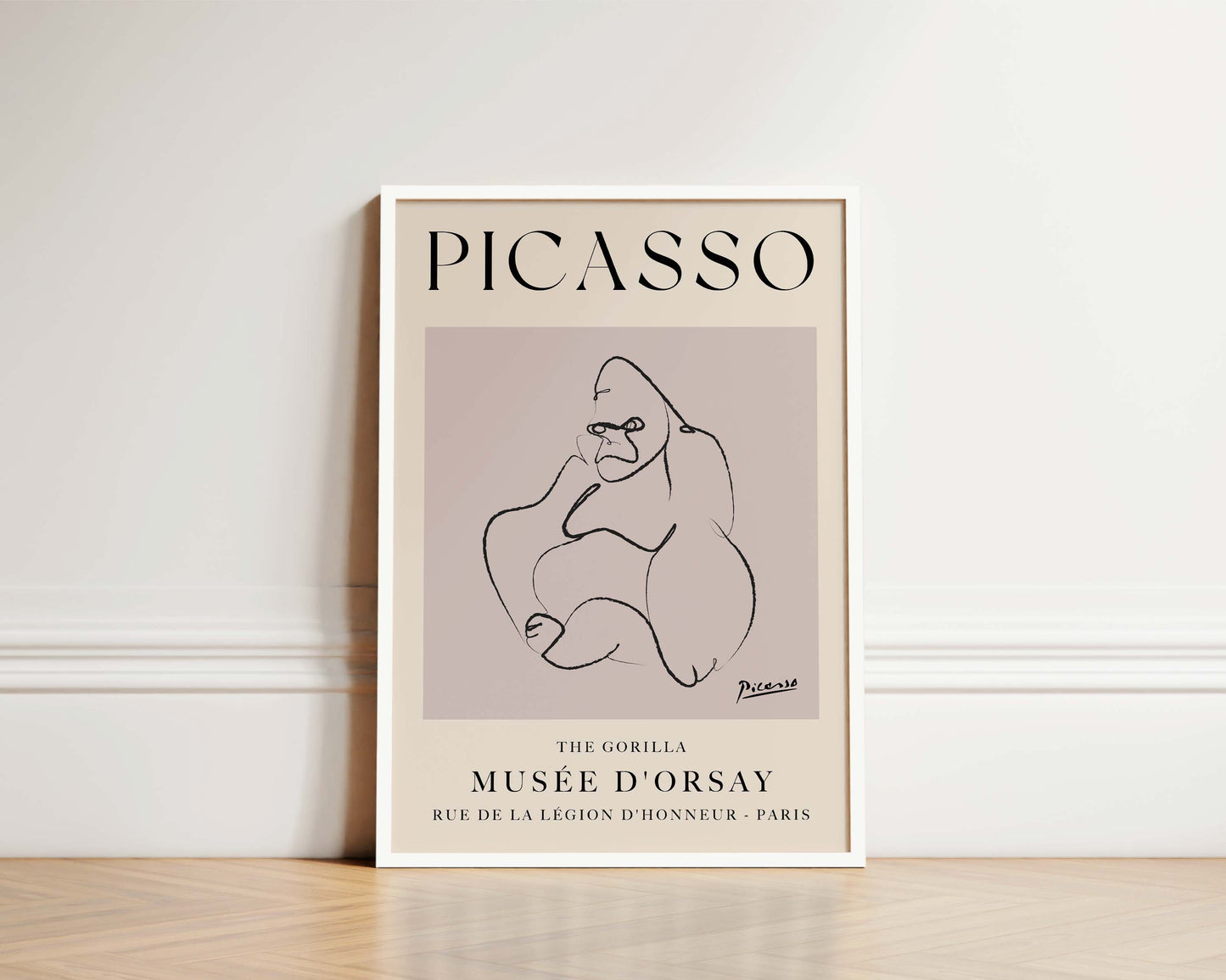 Picasso The Gorilla Art Print