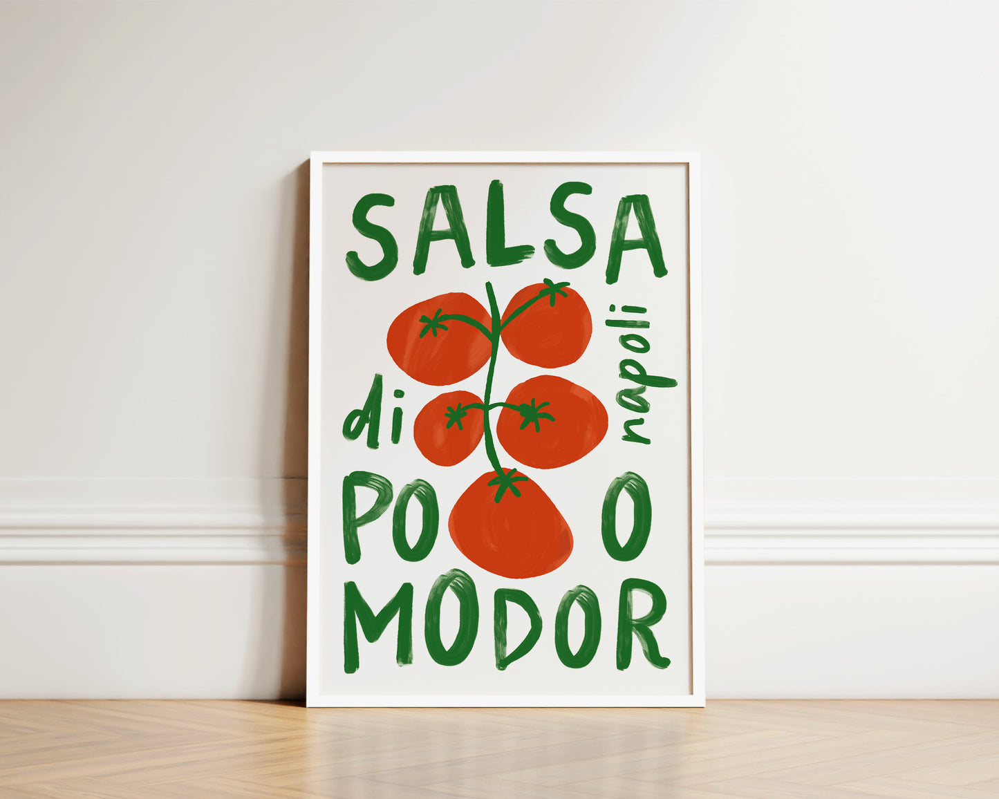 Salsa Art Print