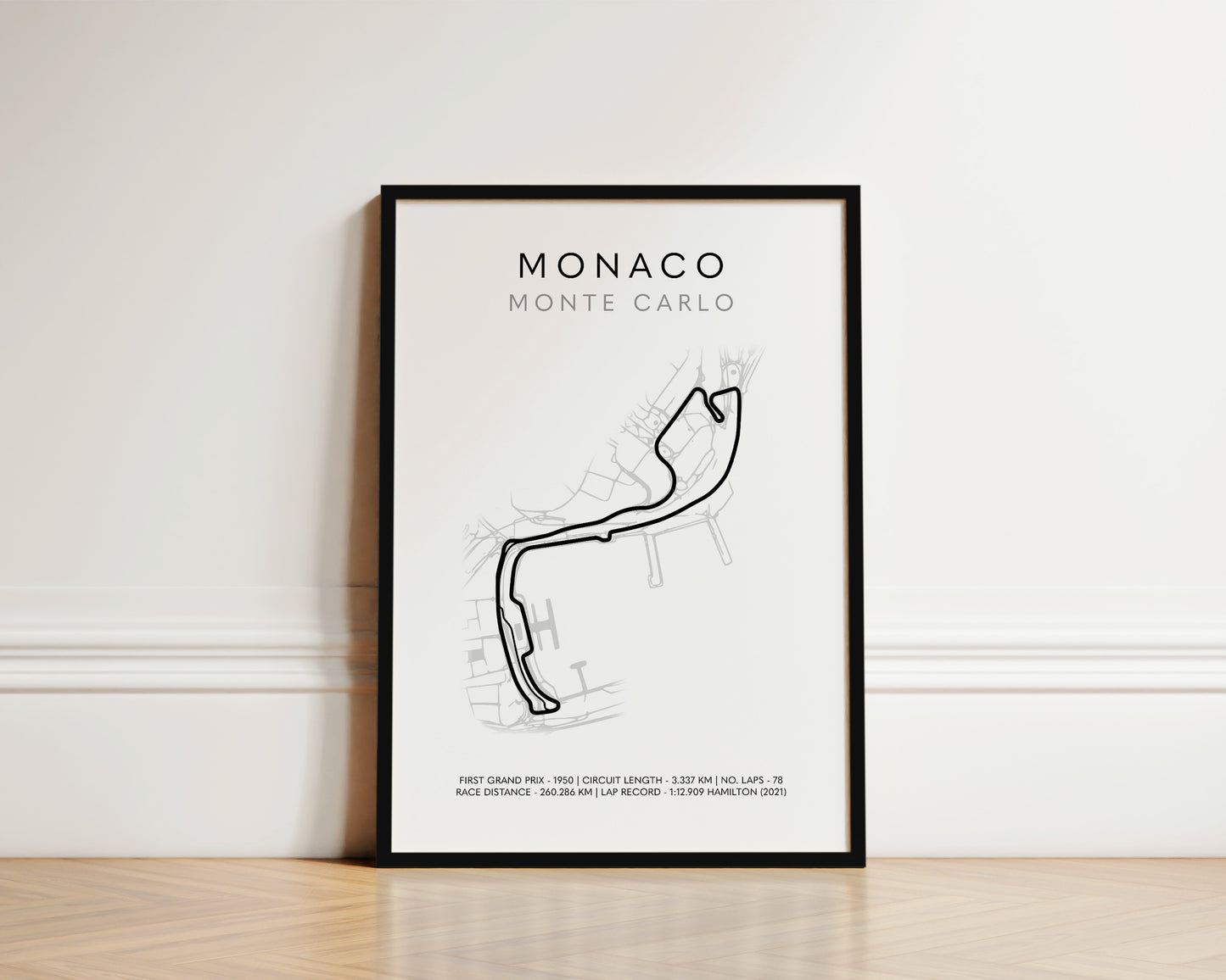 F1 Monaco Monte Carlo Grand Prix Poster