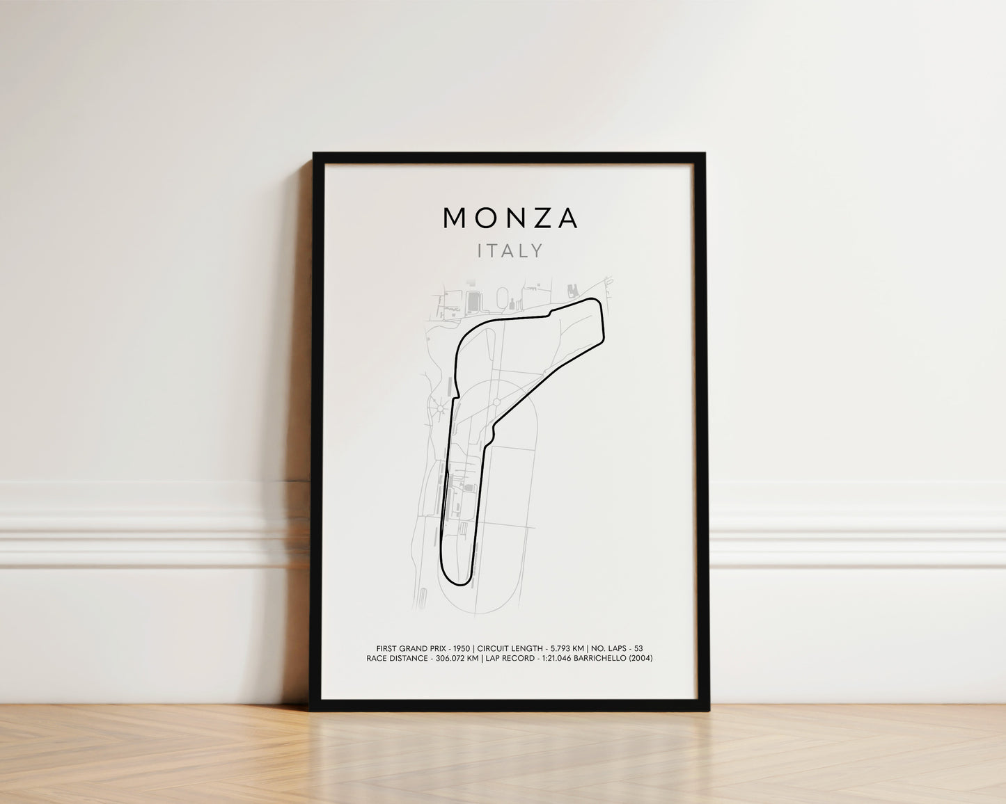 F1 Monza Italy Grand Prix Poster