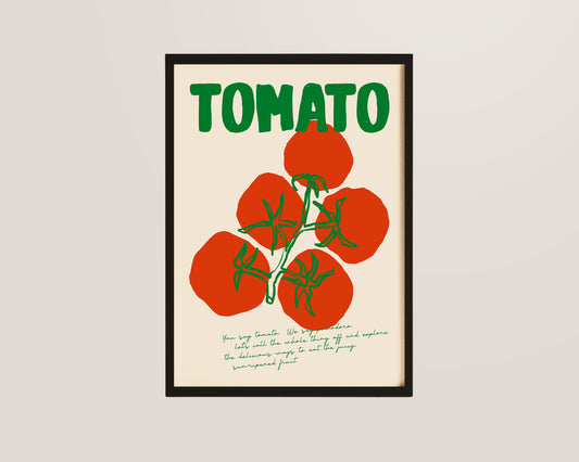 Tomato Art Print