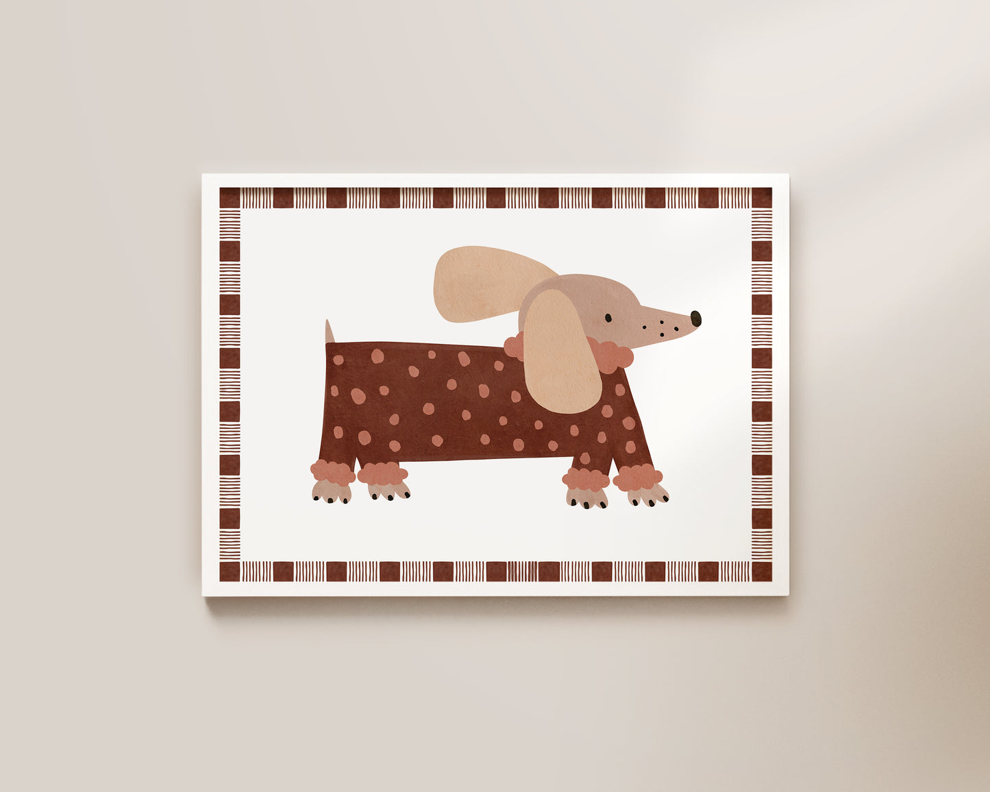 Dog Nursery Art Print