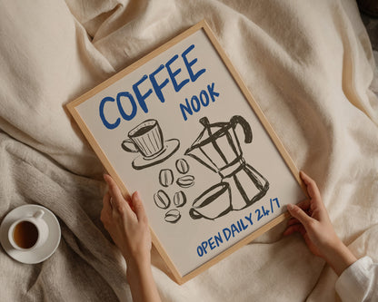 Coffee Nook Wall Art Print