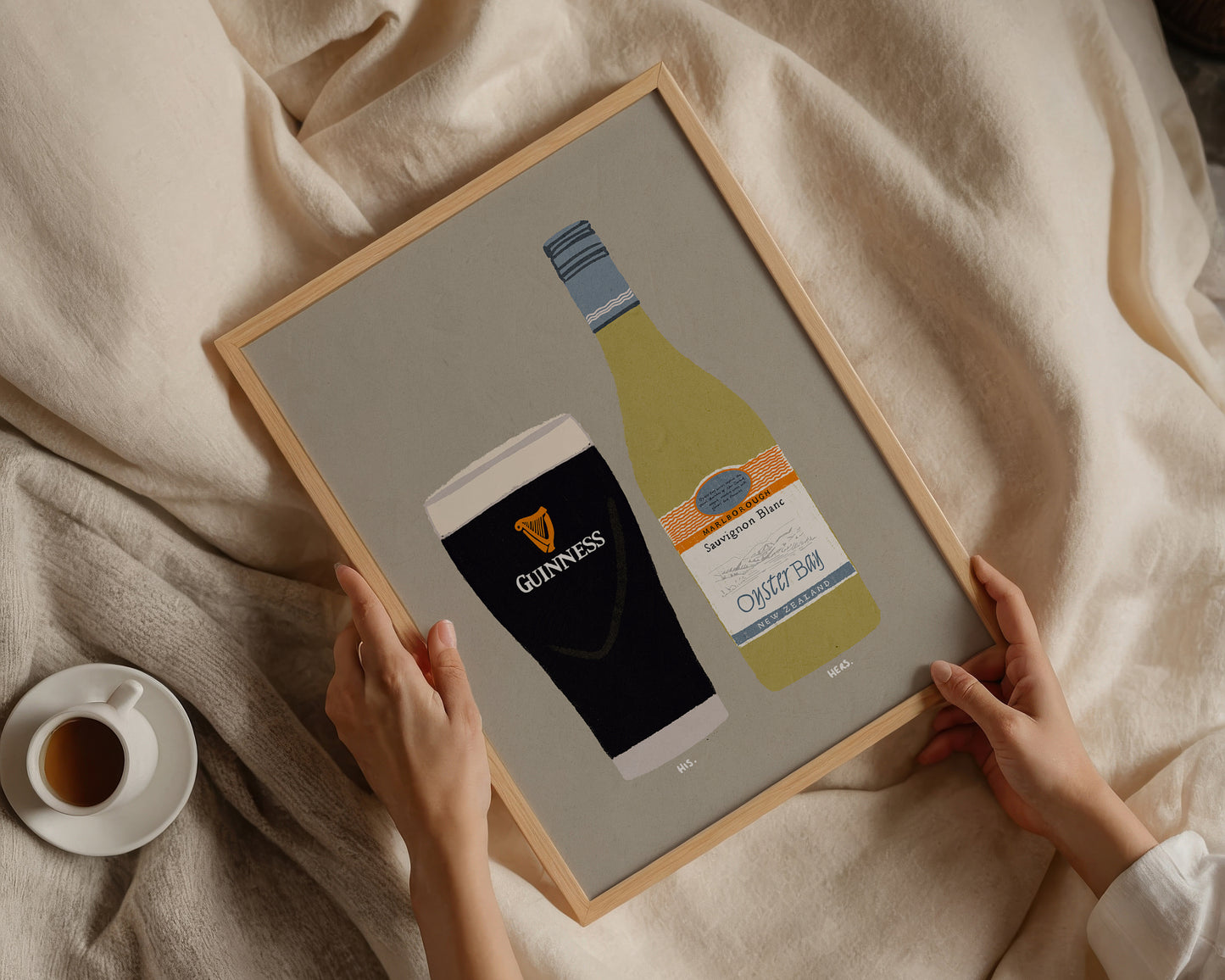 Guinness & Oyster Bay Print
