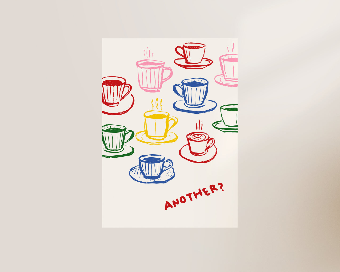 Another Coffee Colour Poster