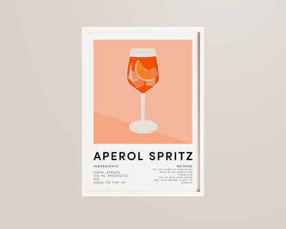 Aperol Spritz Print