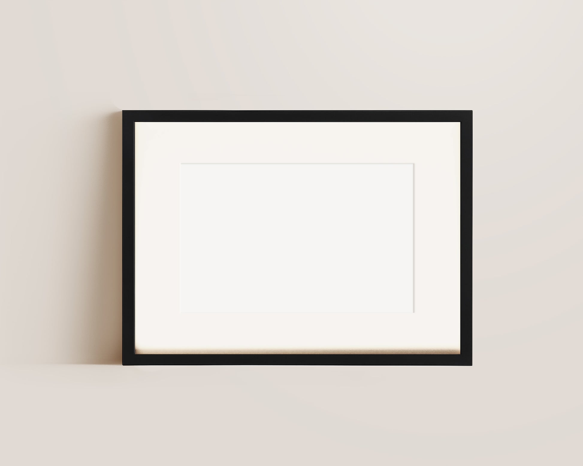 black-frame-passepartout-landscape