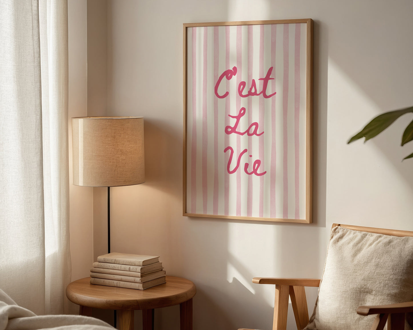 C'est La Vie Art Print