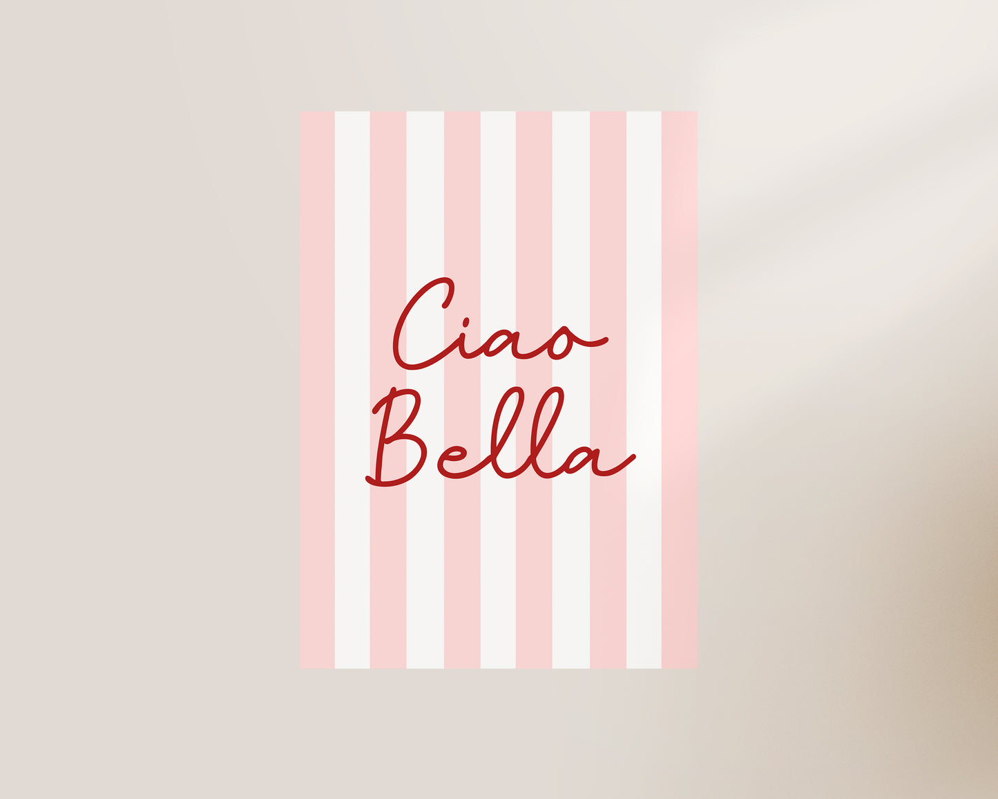 Ciao Bella Art Print