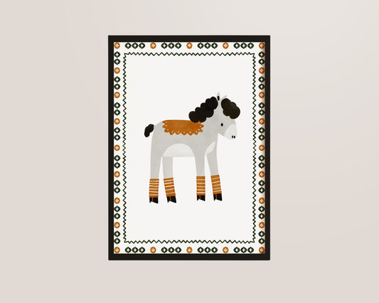 Donkey Art Print