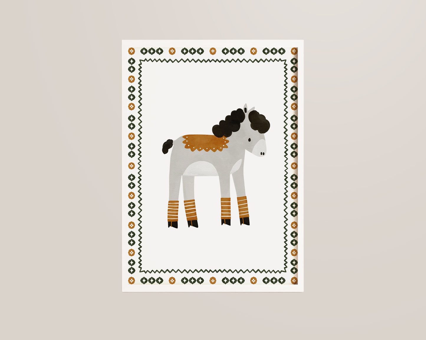 Donkey Art Print