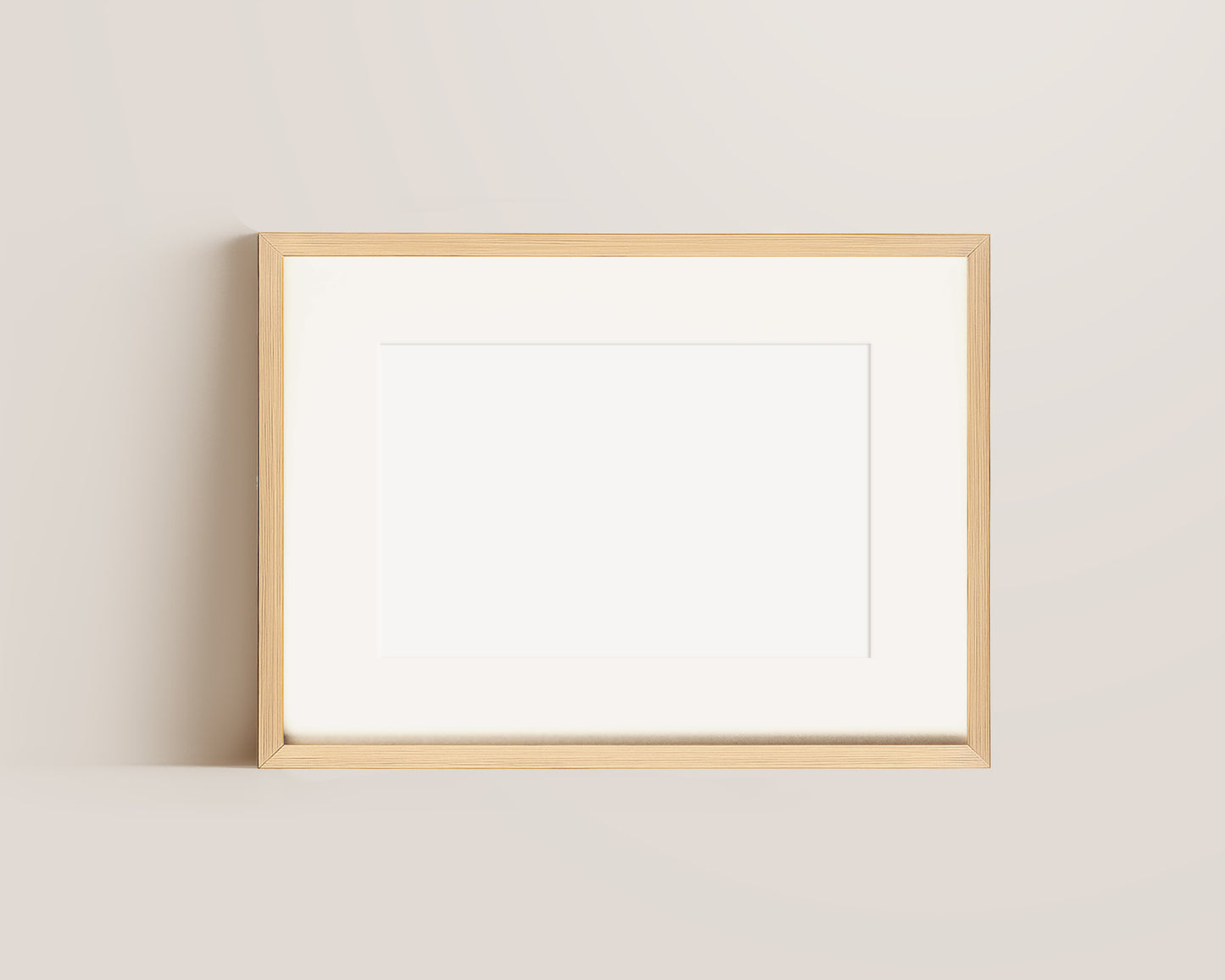 light-oak-frame-passepartout-landscape