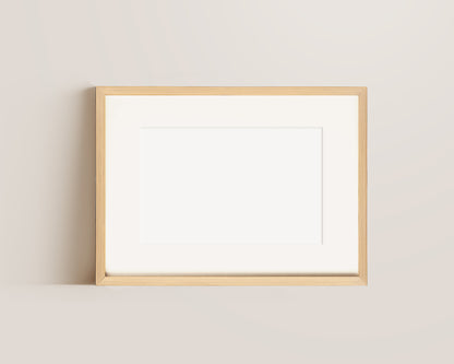 light-oak-frame-passepartout-landscape
