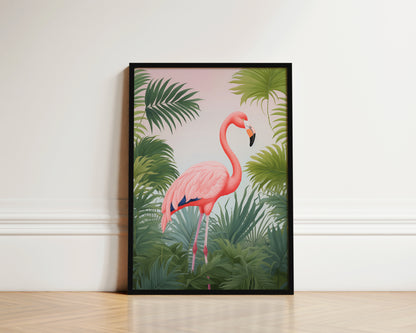 Flamingo Print