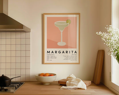 Margarita Cocktail Print