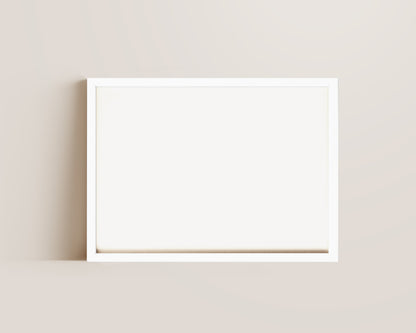 white-frame-no-passepartout-landscape