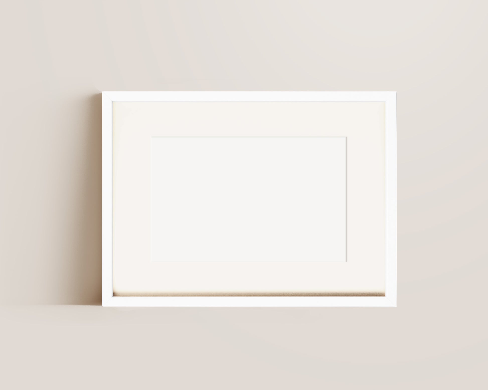 white-frame-passepartout-landscape