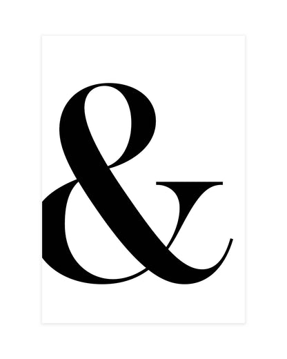 Ampersand Poster