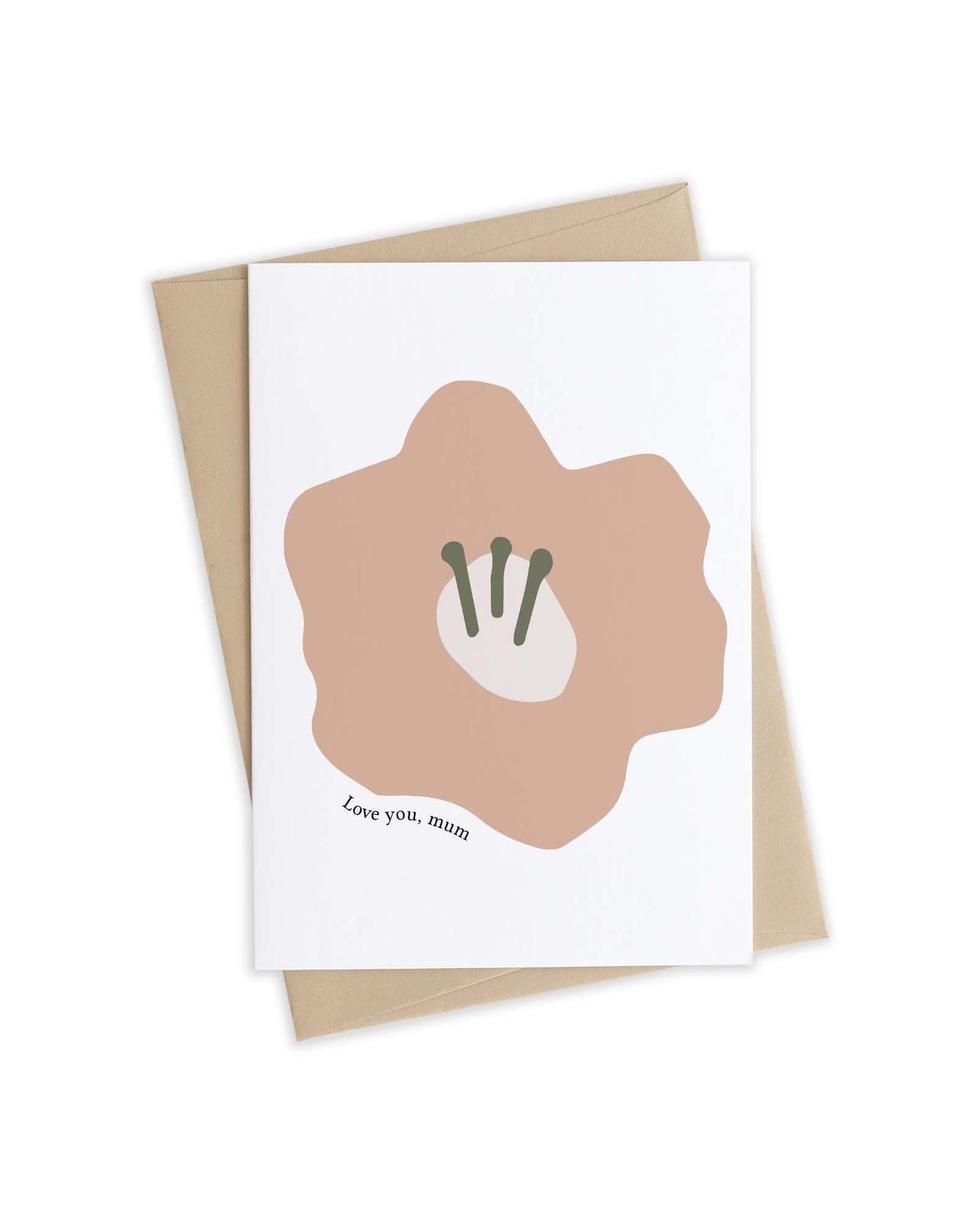 Mother's Day Card | Pastel Pink Floral